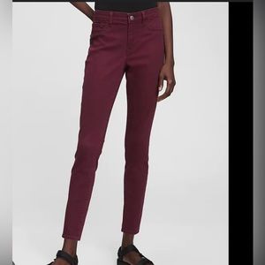 GAP Womens Maroon Favorite Jegging